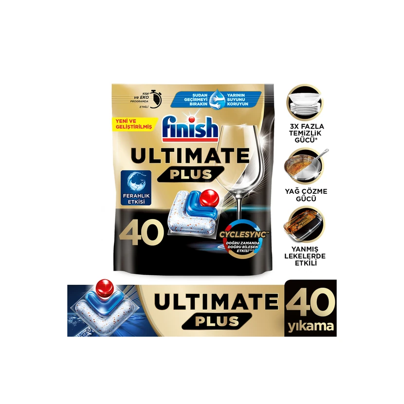 قرص ماشین ظرفشویی فینیش آلتیمیت پلاس 40 عددی