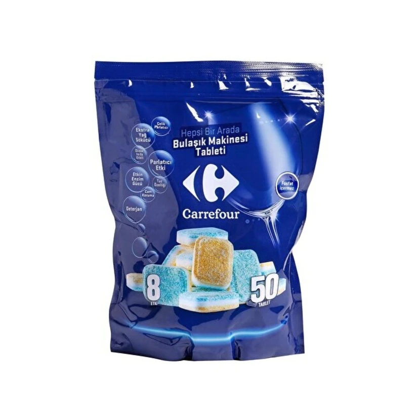 قرص ظرفشویی کارفور 50 عددی