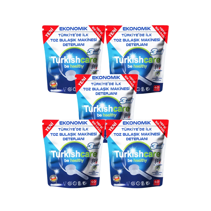 قرص همه‌کاره ماشین ظرفشویی ترکیش‌کر 200 شست‌و‌شو