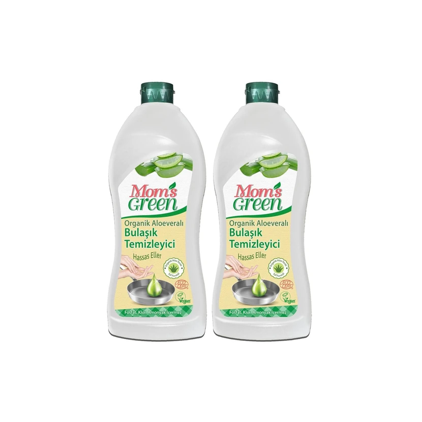 مامز گرین شوینده ظرف آلوئه‌ورا 750 میلی‌لیتر ×2