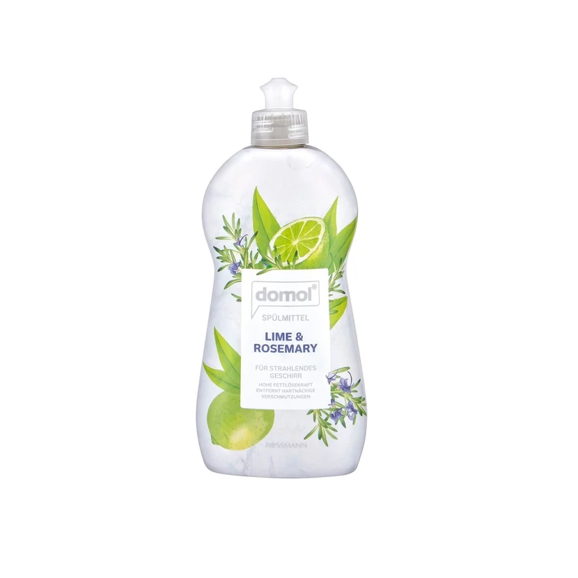 مایع ظرف‌شویی دومول لیمو و رزماری 500 میلی‌لیتر