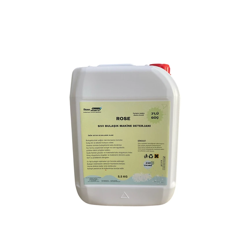 مایع ماشین ظرفشویی رز کیمیا 5.5 کیلو