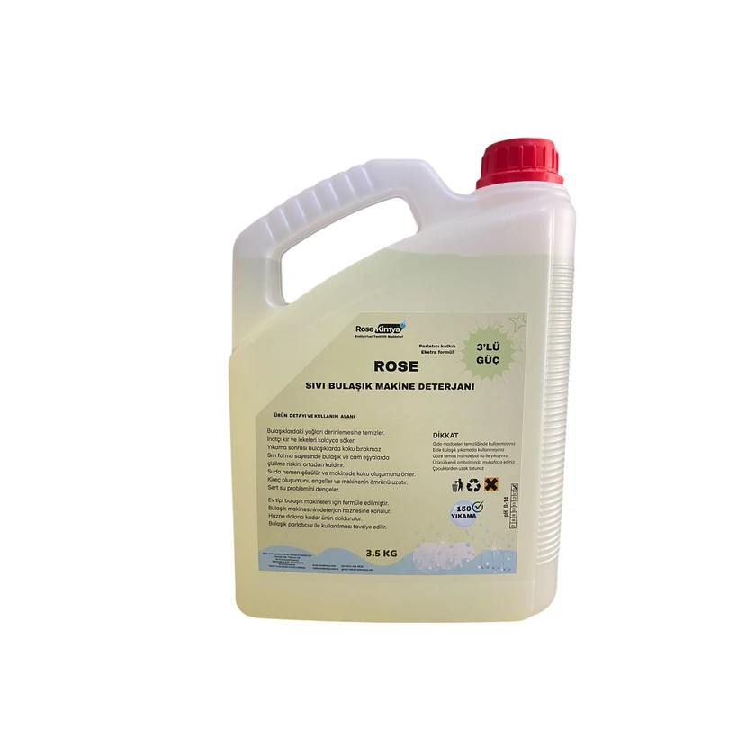 شوینده مایع ماشین ظرفشویی رز کیمیا 3 عددی 3.5 کیلوگرم