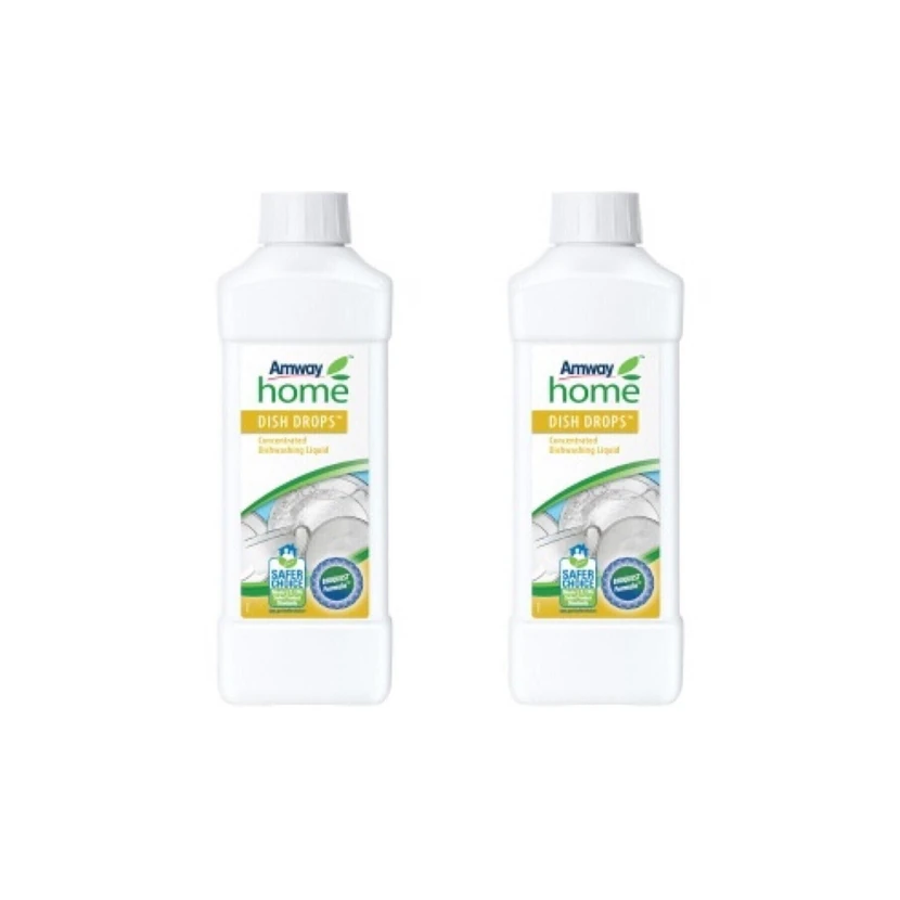 مایع ظرفشویی کنسانتره آم‌وی هوم دیش دراپس بسته 2×1 لیتر