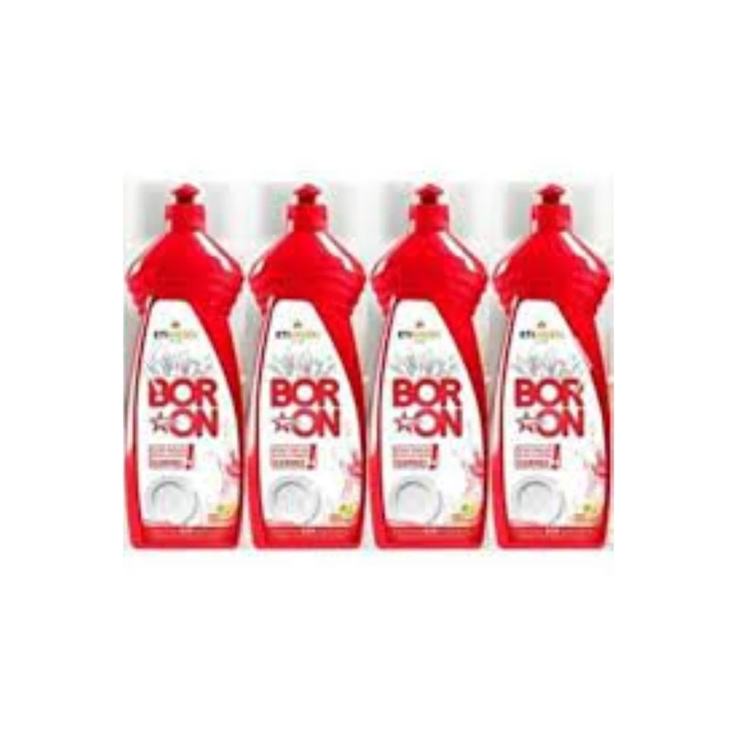 بورون مایع ظرفشویی گیاهی مخصوص شستشوی دستی بسته 4 عددی
