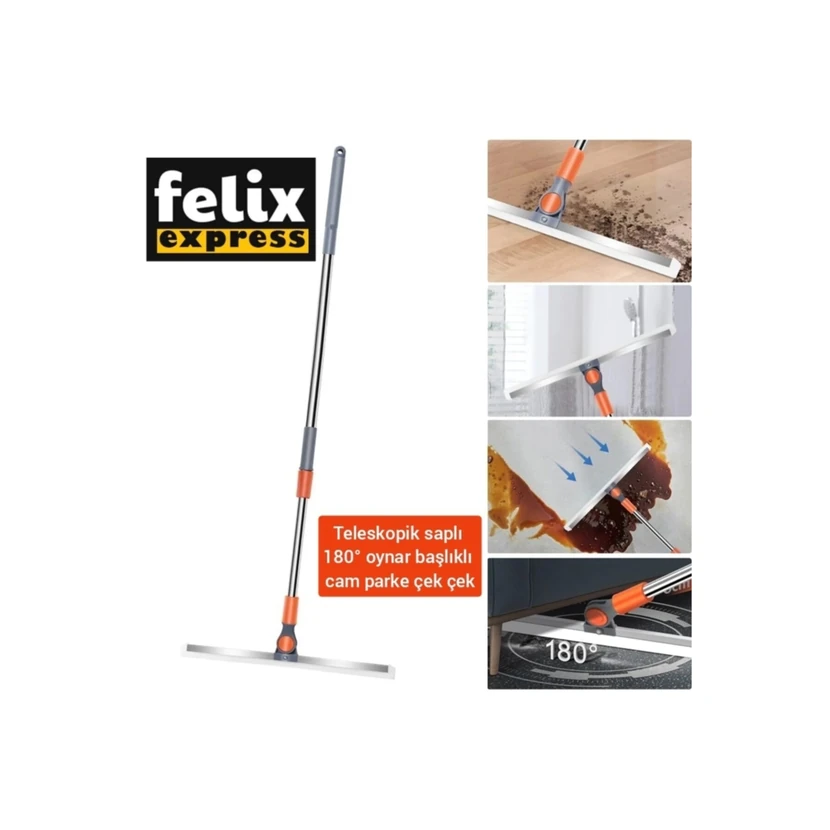 برف پاک کن شیشه پاک کن آبی Oliva Nero Joybos Magic Broom