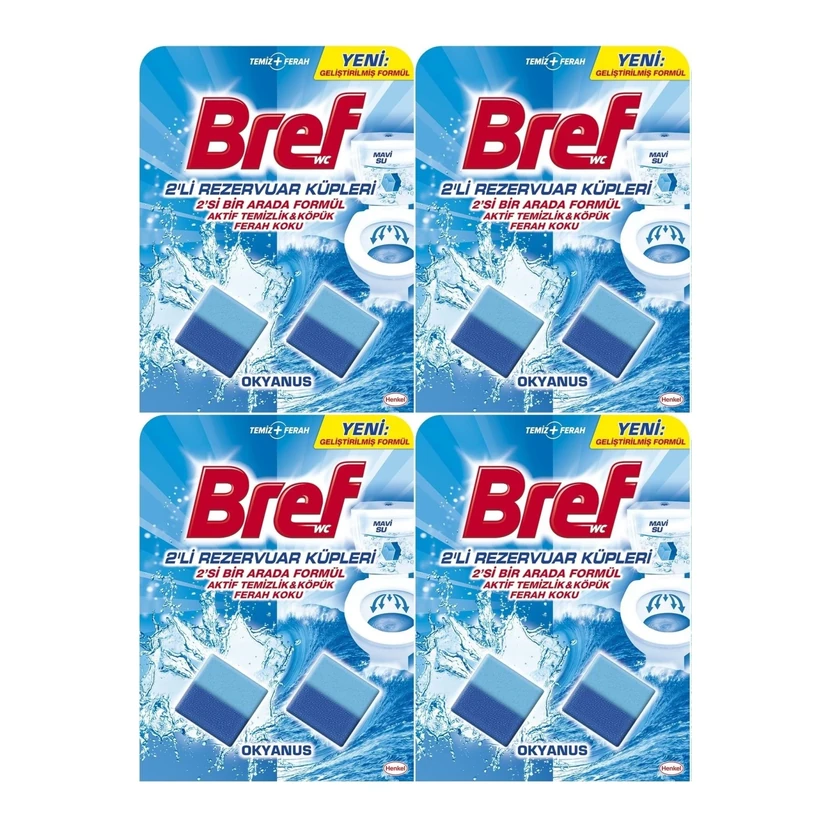 بریف خوشبوکننده ژلی توالت اقیانوس ۸ عددی