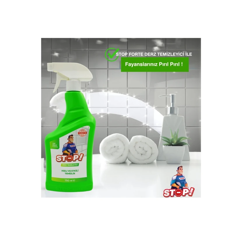 تمیزکننده درز کاشی استاپ فورت 2 عددی 750 میلی‌لیتر