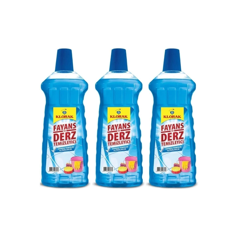 پاک‌کننده کاشی و درز ماوی‌سو 1 لیتری پک 3 عددی