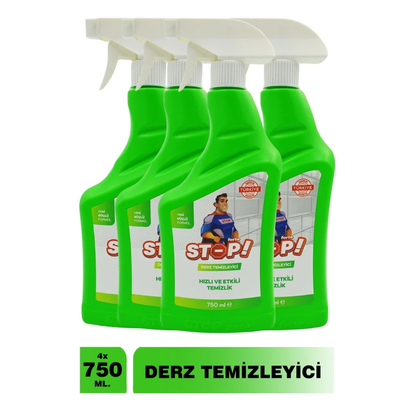 استاپ فورته پاک‌کننده درز سرامیک بسته ۴ عددی