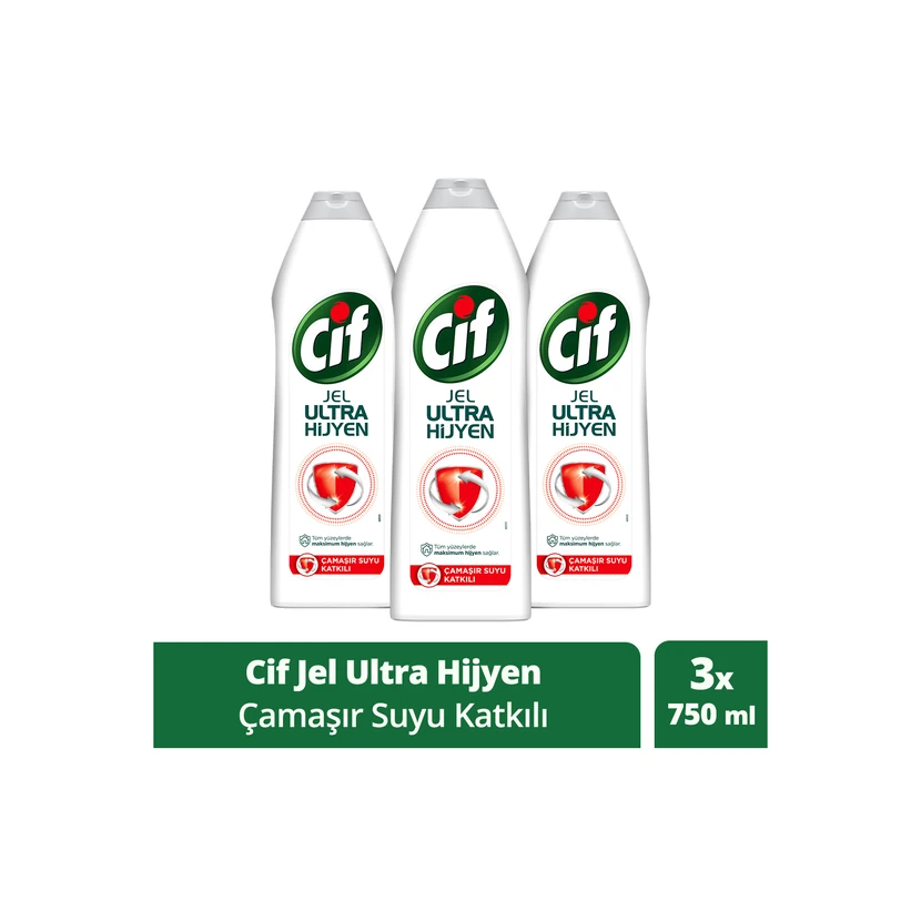 ژل پاک‌کننده سیف اولترا هیژن 750 میلی‌لیتر (بسته 3 عددی)