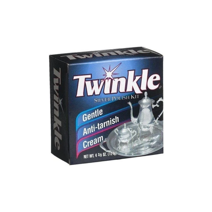 کرم پاک‌کن و درخشان‌کن نقره توینکل 124 گرم