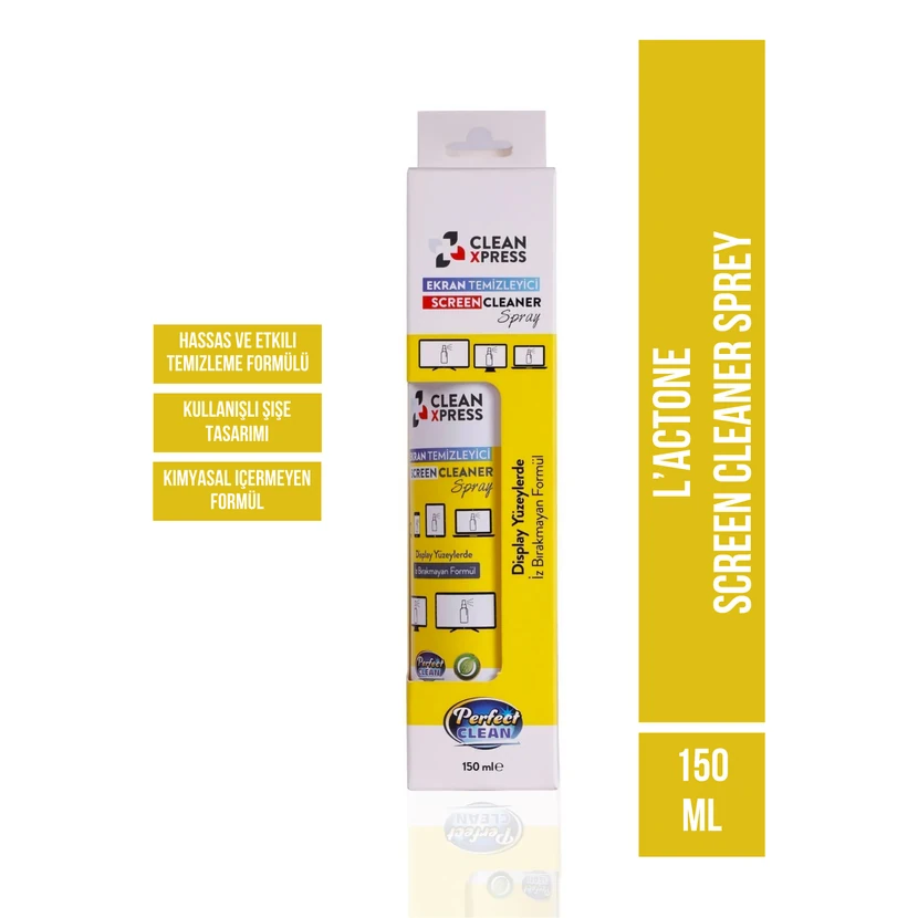 اسپری پاک‌کننده صفحه‌نمایش ال‌اکتون ۱۵۰ میلی‌لیتر