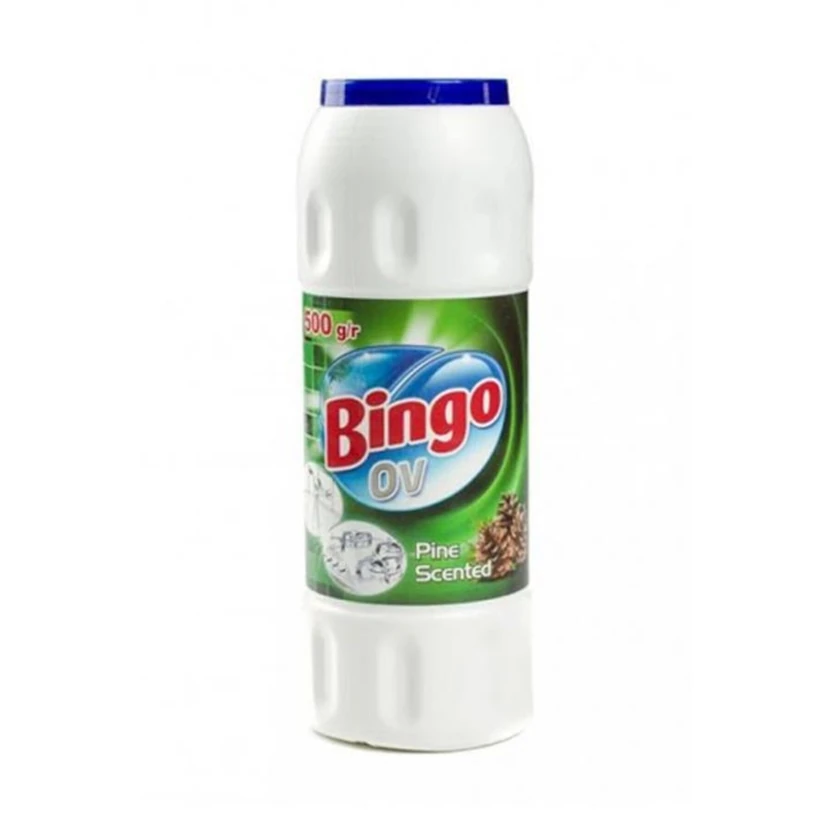 پودر شوینده بینگو خوش‌بو مخصوص شیشه 500 گرم