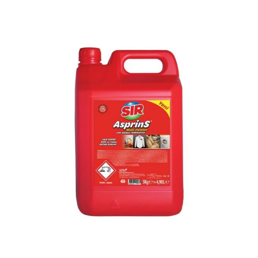 محلول پاک‌کننده لکه و چربی سیر اسپیرینز 5 کیلوگرم