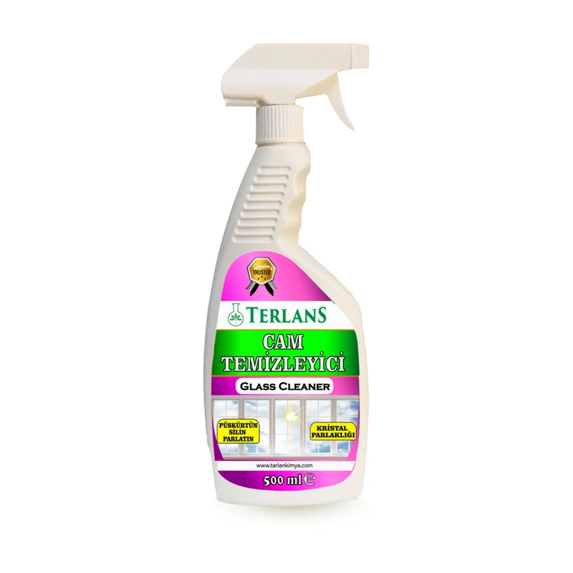 ترلانز شیشه‌پاک‌کن 500 میلی‌لیتر کریستال براقی
