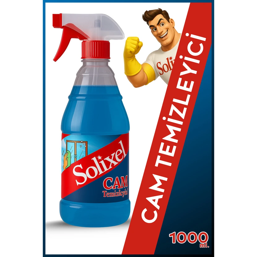 شیشه پاک کن سولیکسل 1 لیتر