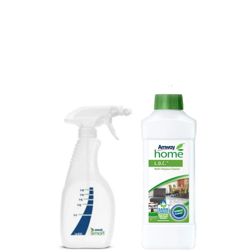 مایع پاک‌کننده چندمنظوره آم‌وی هوم 1 لیتری با اسپری
