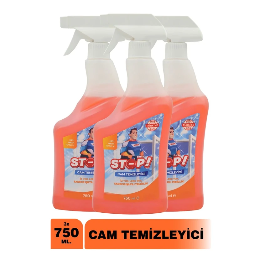 شیشه‌پاک‌کن استاپ فورت بسته 3 عددی