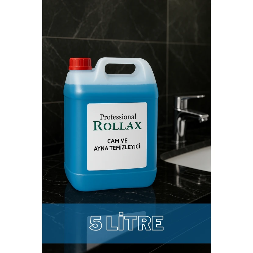 شیشه پاک کن رولاکس 5 لیتری بدون نیاز به آبکشی