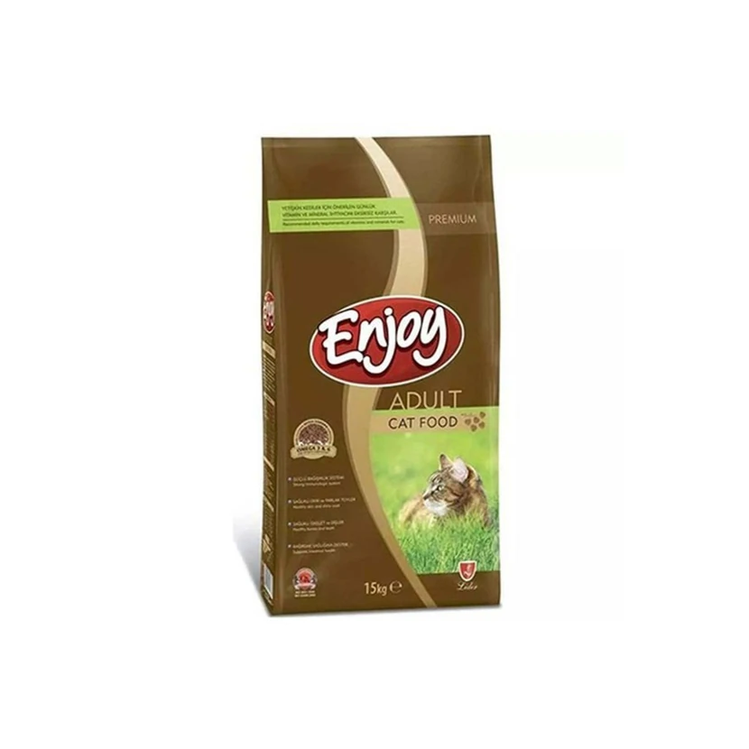 غذای خشک گربه بالغ انجوی طعم مرغ 15 کیلوگرم