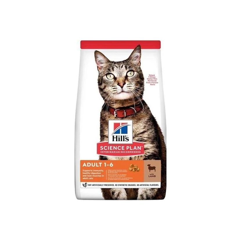 هیلز غذای خشک گربه بالغ با گوشت بره 3 کیلوگرمی