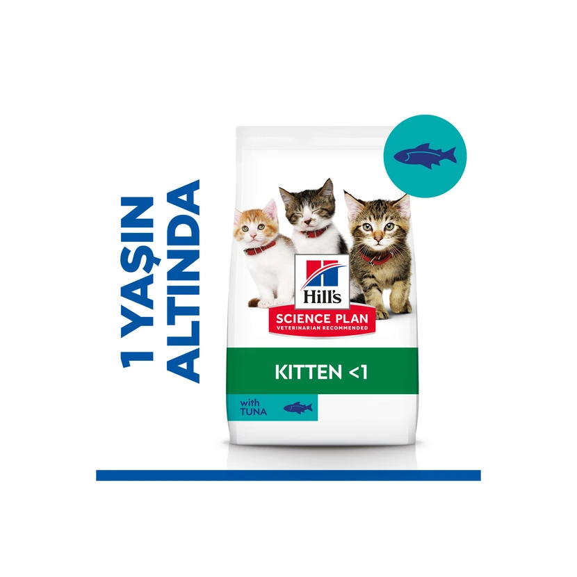 هیلز ساینس پلن غذای بچه‌گربه طعم ماهی 1.5 کیلوگرم