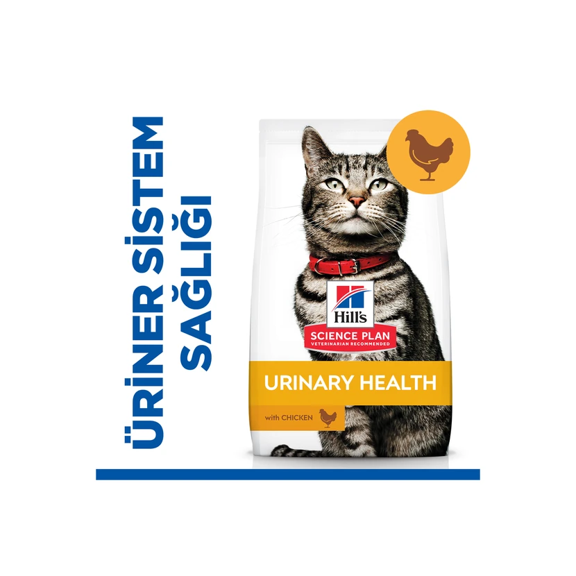 غذای گربه بالغ هیلز ساینس پلن سلامت مجاری ادراری طعم مرغ 10 کیلوگرم