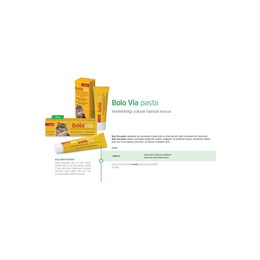 خمیر مالت بولویا برای گربه 50 گرم