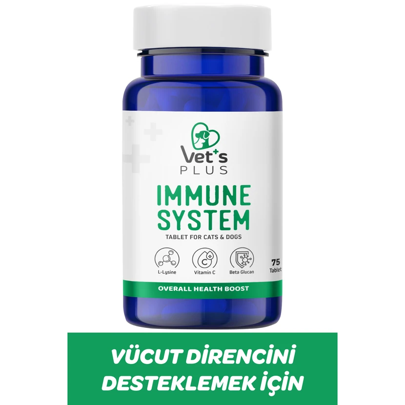 قرص تقویت‌کننده سیستم ایمنی وت اس پلاس 75 عددی برای گربه و سگ