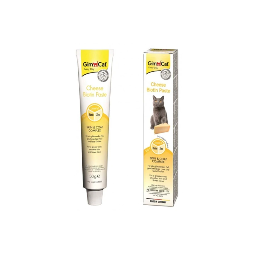 خمیر زیبایی بیوتین‌دار با طعم پنیر جیم‌کت 50 گرم