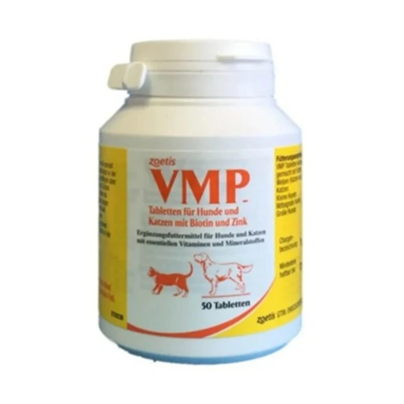 وی‌ام‌پی قرص بیوتین و روی تقویت پوست و مو 50 عدد