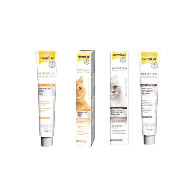 جیم‌کت مولتی‌ویتامین 100 گرمی و مالت نرم ویژه 100 گرمی