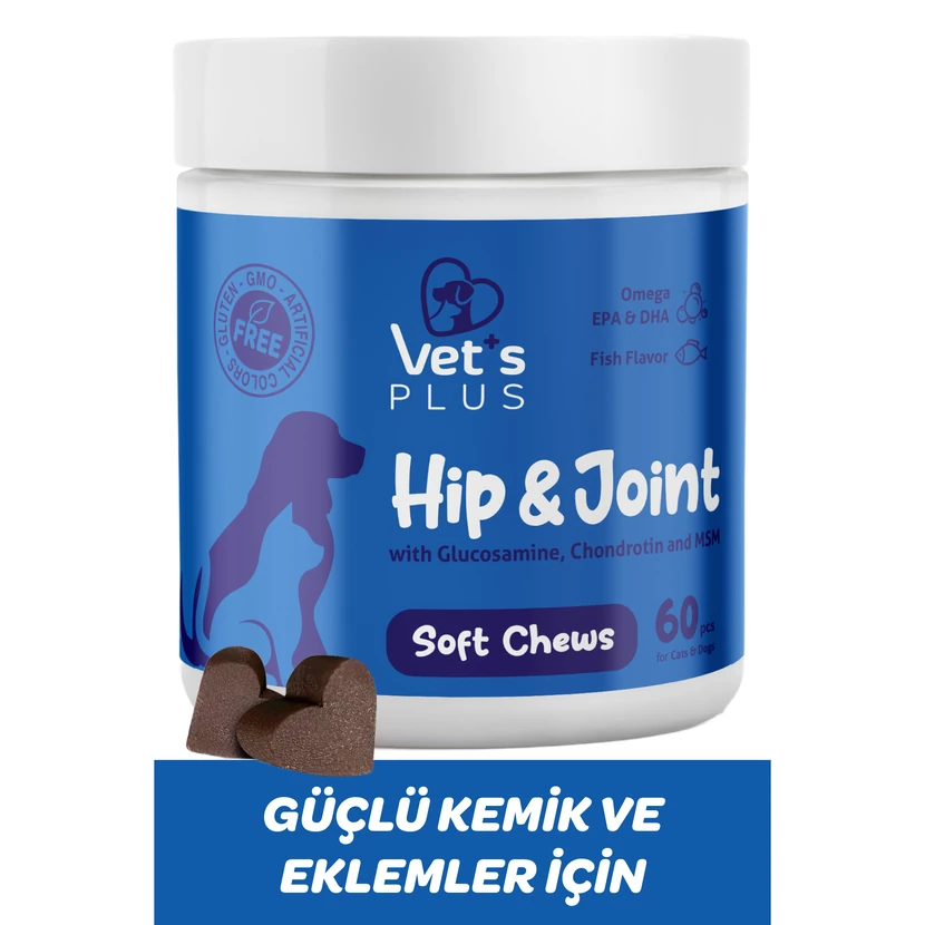 قرص جویدنی تقویت مفاصل و استخوان وت‌اس پلاس 60 عددی