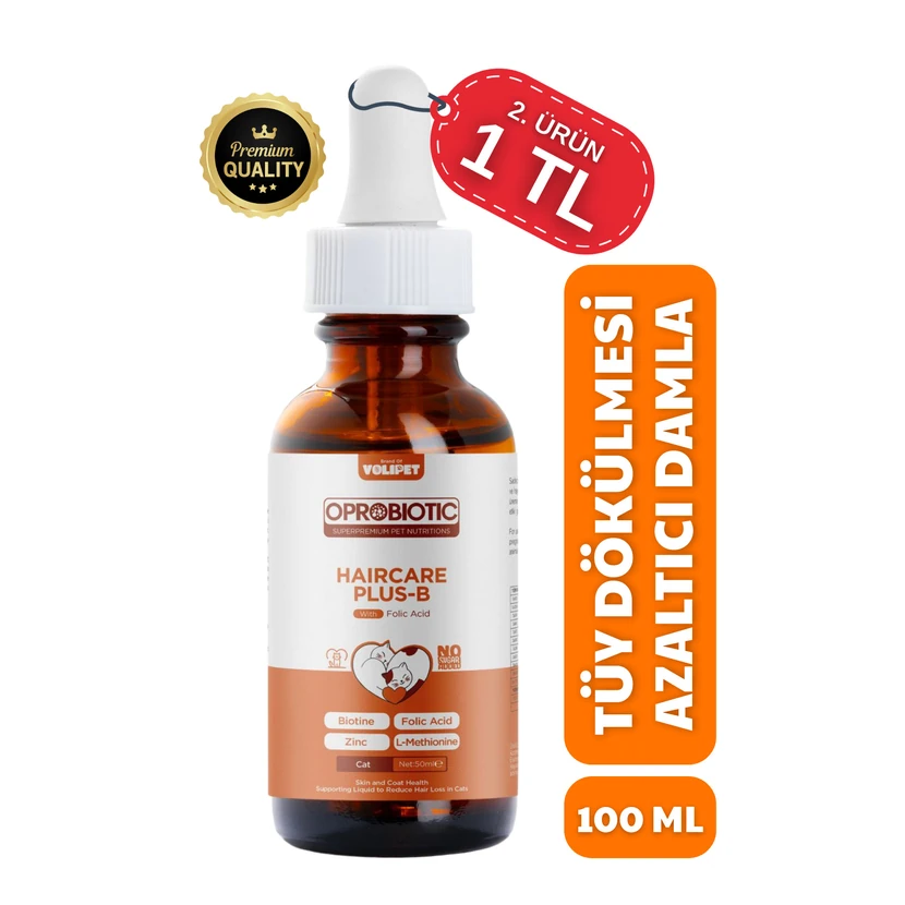قطره ضد ریزش موی گربه پلاس‌بی 50 میلی‌لیتر