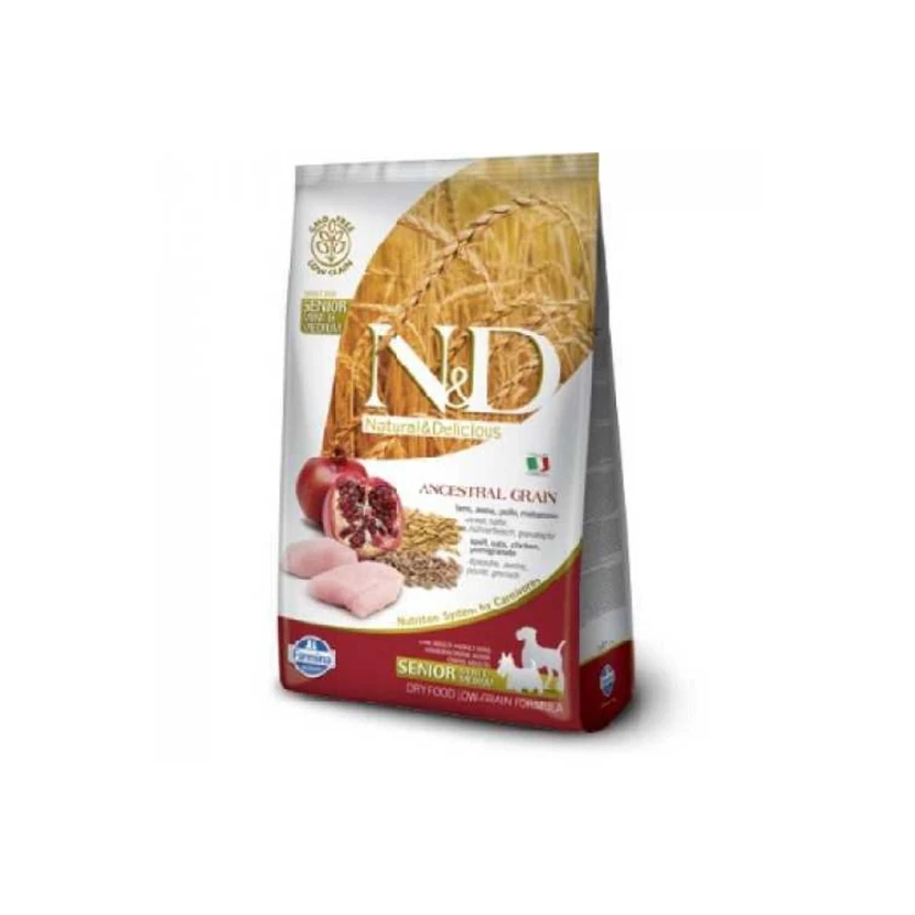 غذای خشک سگ ان‌دی مرغ و انار نژاد متوسط و بزرگ 12 کیلوگرم