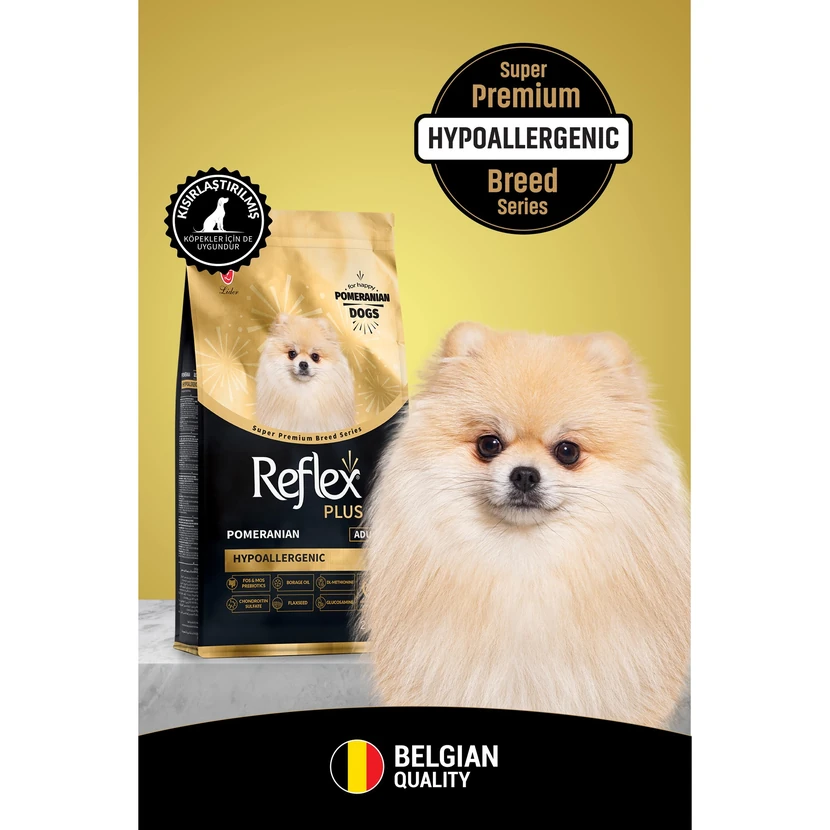 غذای خشک سگ رفلکس پلاس مخصوص پامرانین بالغ 2 کیلوگرم