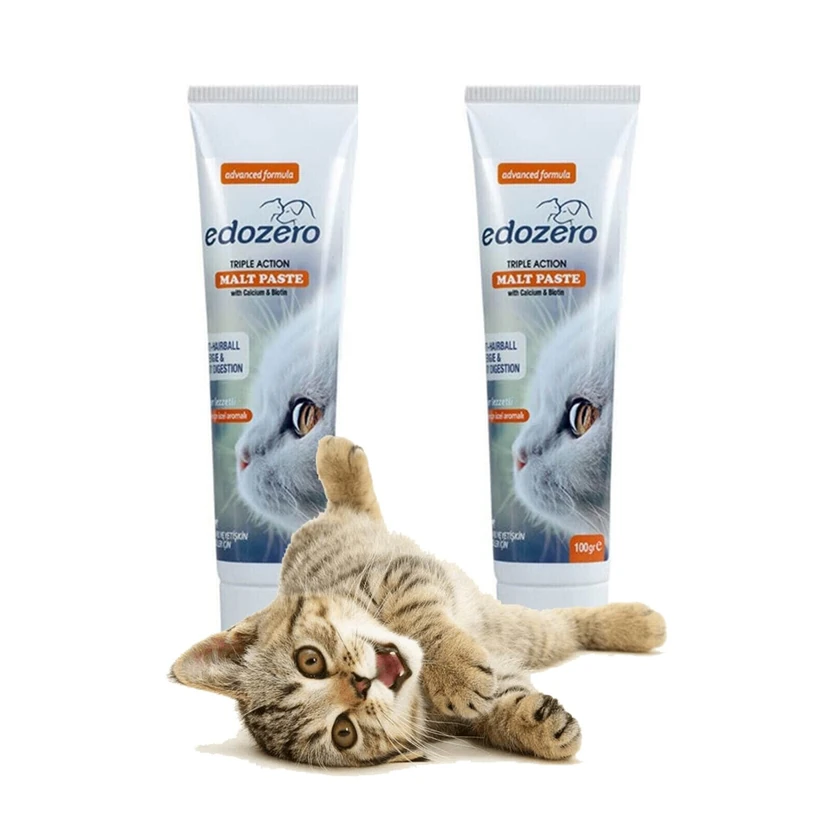 خمیر مالت ادو زیرو مخصوص توله و گربه بالغ 100 گرم بسته 2 عددی