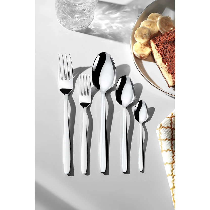 نهیر صحرا ساده سرویس قاشق و چنگال 30 پارچه 6 نفره