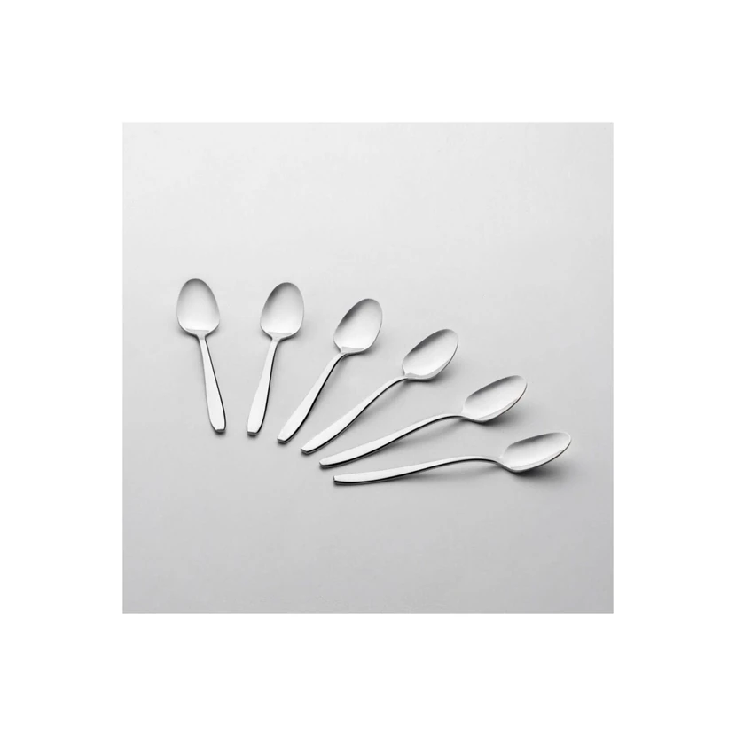 قاشق چای‌خوری ساهرا 6 عددی استیل