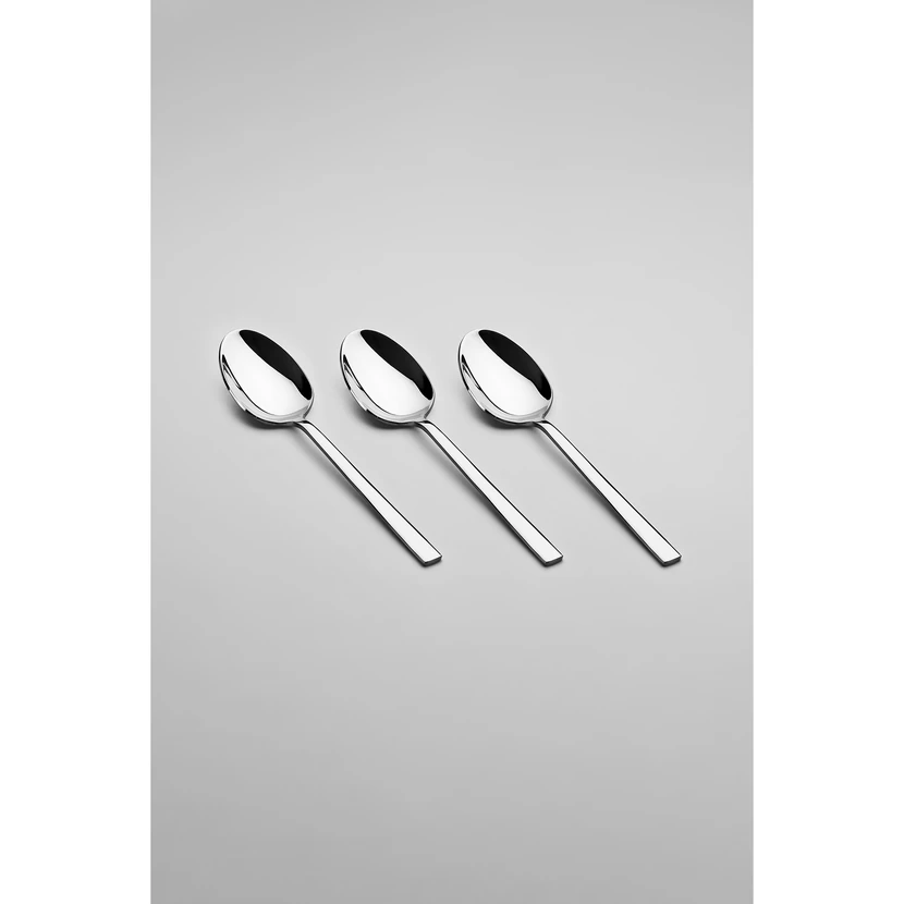 ست 12 عددی قاشق غذاخوری نهیر دالیان استیل ضدزنگ