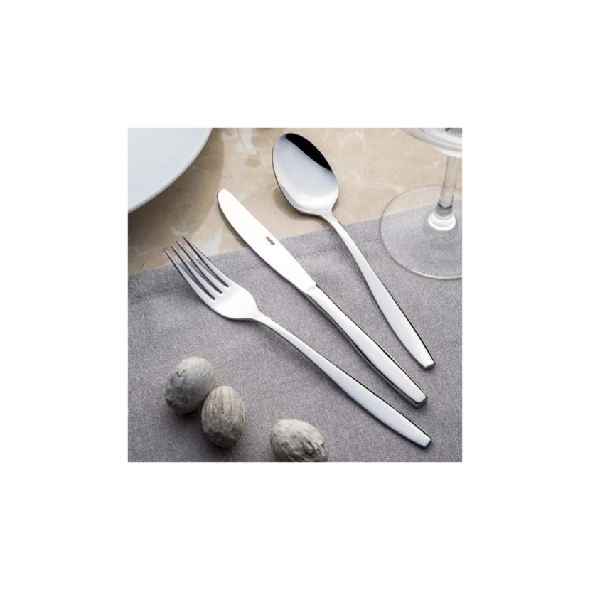 ست 12 عددی قاشق غذاخوری ساده صحرا نهیر