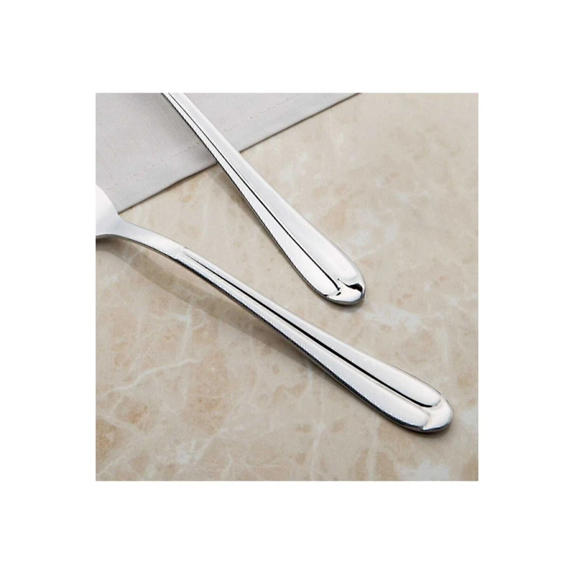 سرویس ۱۲ عددی قاشق چای‌خوری نهیر مدل سارای ساده