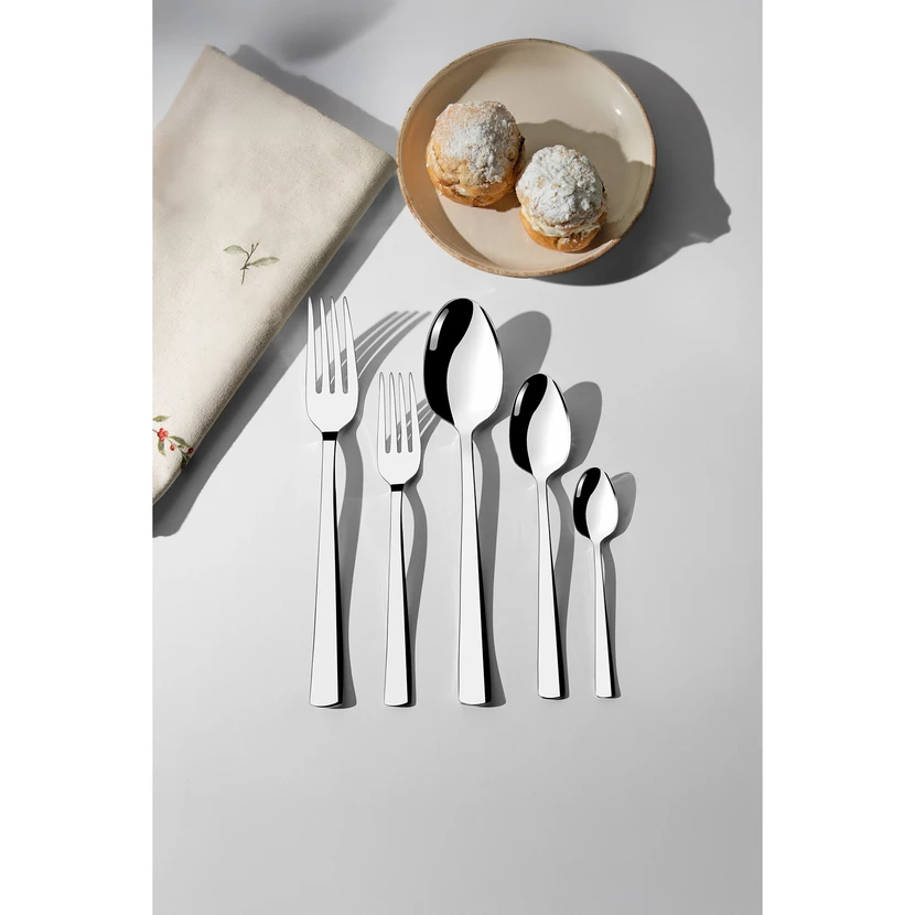 ست قاشق و چنگال نهیر دنیز ساده 30 پارچه 6 نفره