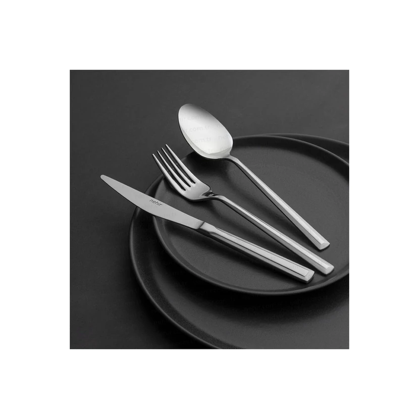 سرویس قاشق و چنگال 72 پارچه نِهیر میلان استیل