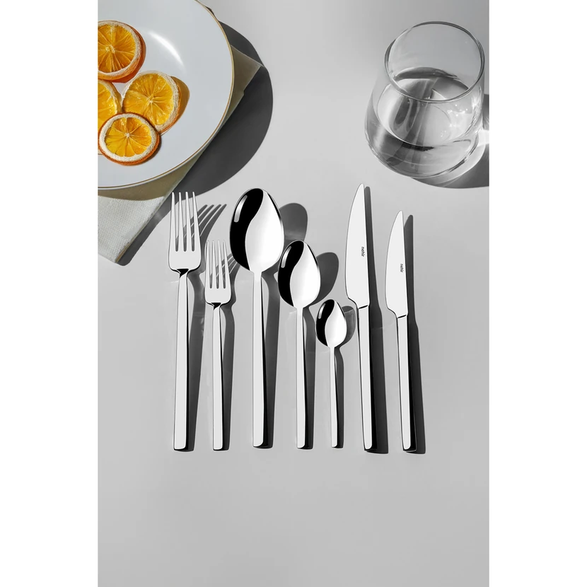 سرویس قاشق‌، چنگال و چاقوی نهیر دالیان 84 پارچه 12 نفره با جعبه چرمی