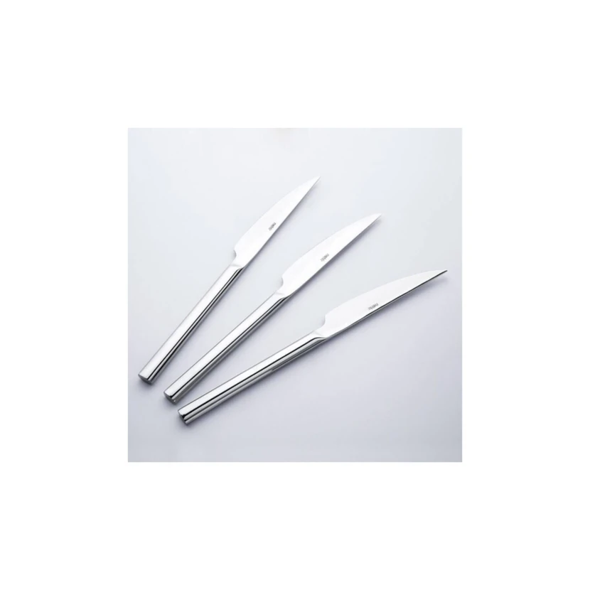 ست چاقوی غذاخوری 12 پارچه نهیر مدل دالیان ساده استیل