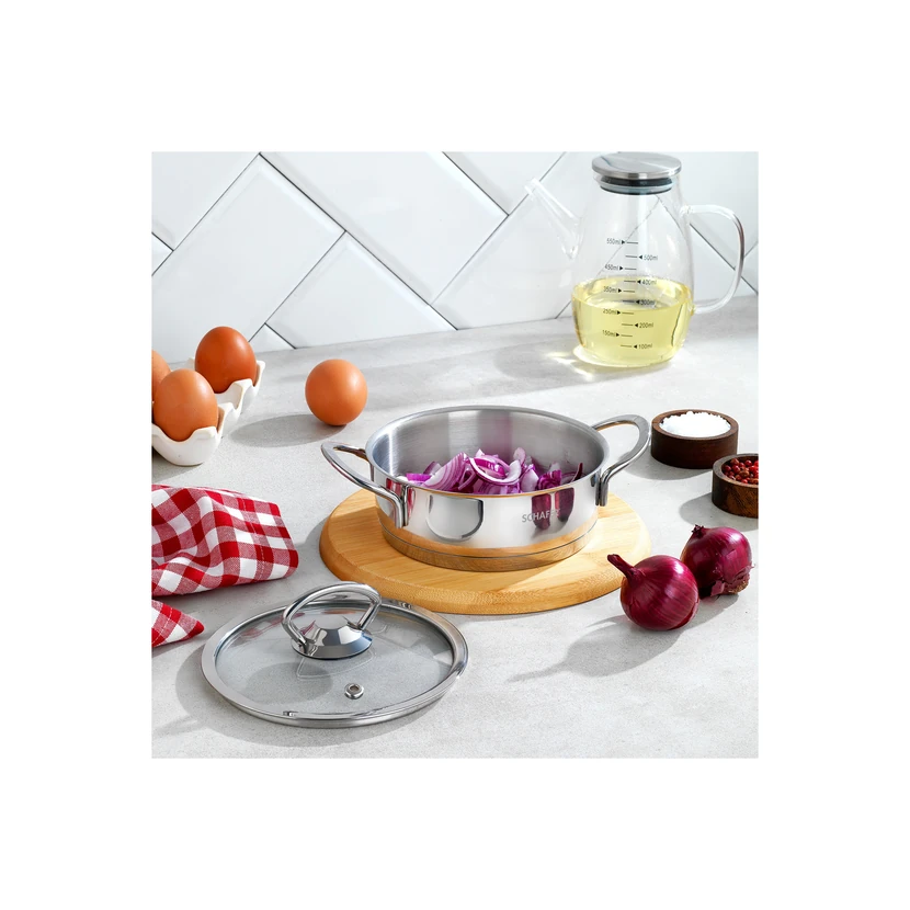 قابلمه استیل شافِر 14 سانتی‌متر