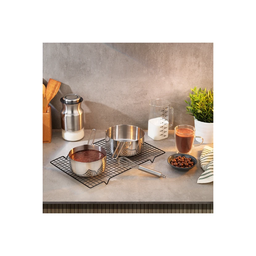 ست 2 پارچه قابلمه استیل شافر 14 و 16 سانتی‌متر