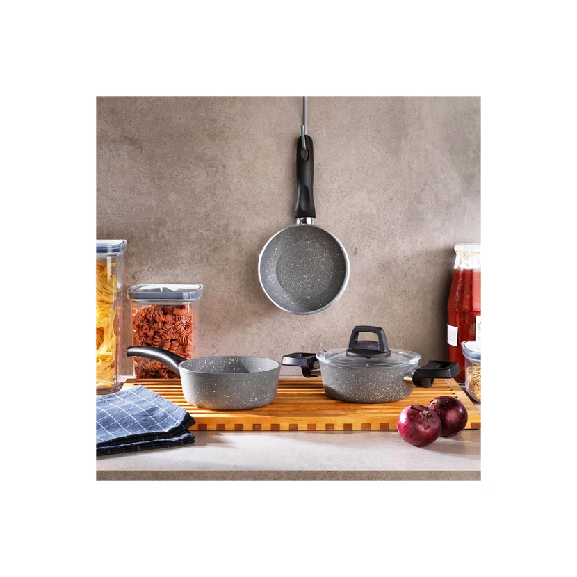 ست 4 پارچه قابلمه و تابه پیکولا شافر 14 سانتی‌متر